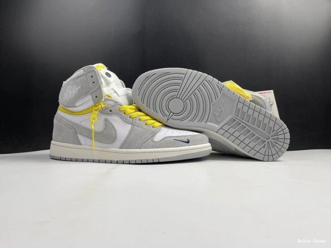 Bmlin Air Switch Jordan High 1 Smoke Light CW6576-100 0725